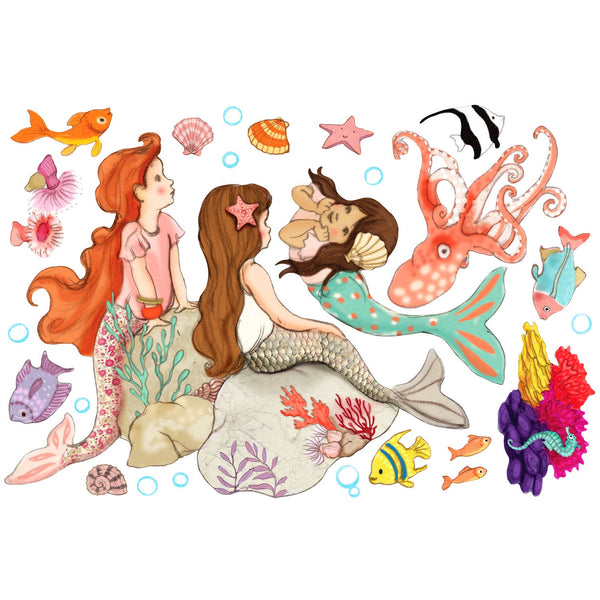 Mermaids Wall Stickers