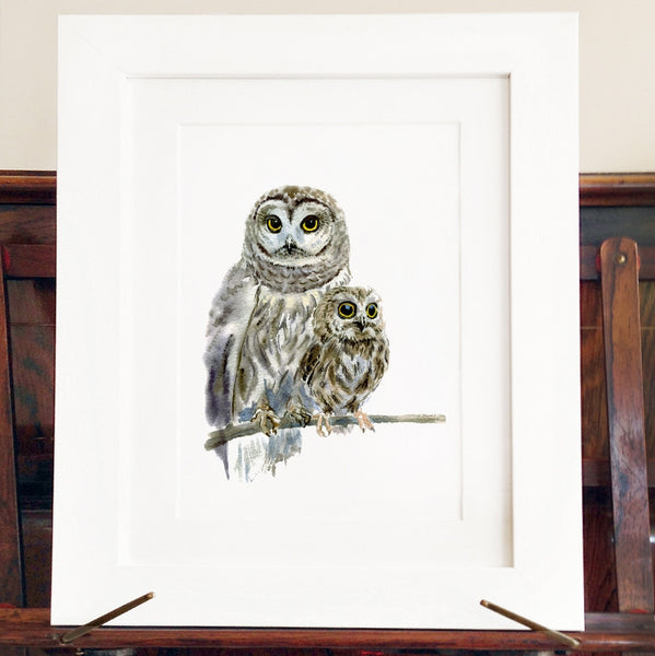 Owls Print