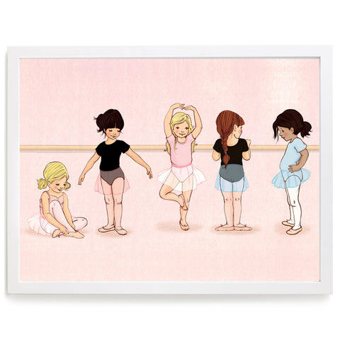 Ballet Barre Print by Belle and Boo
