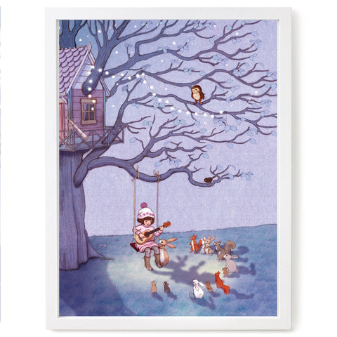 Lullaby Print by Belle and Boo