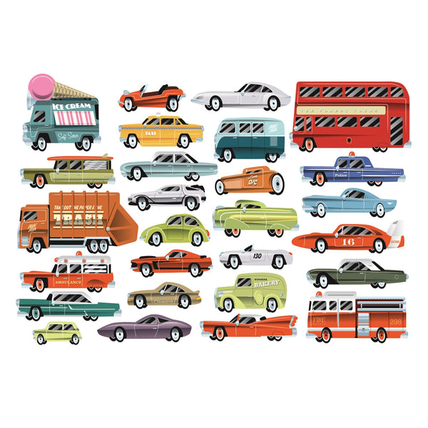 Vintage Cars Wall Stickers