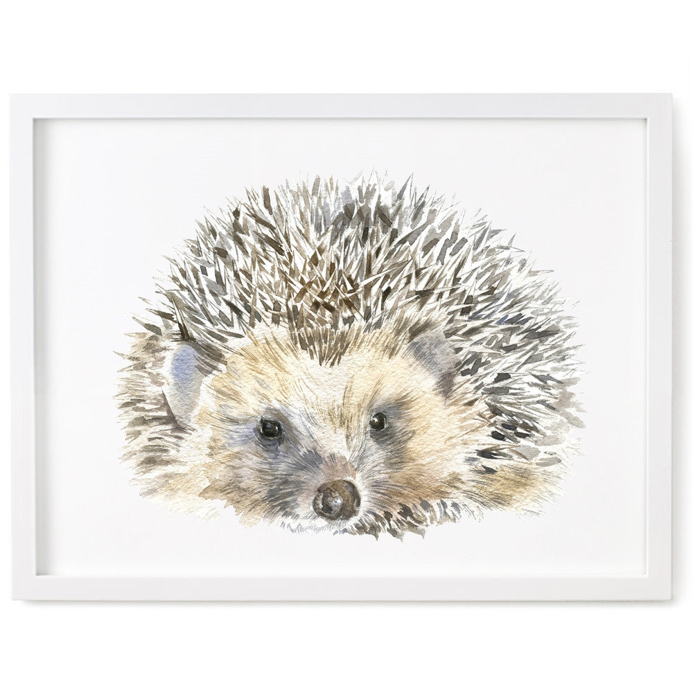 Hedgehog Print, Dad Hedgehog